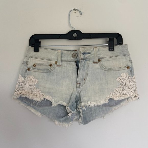 American Eagle Denim/Jean Shorts - Picture 1 of 2